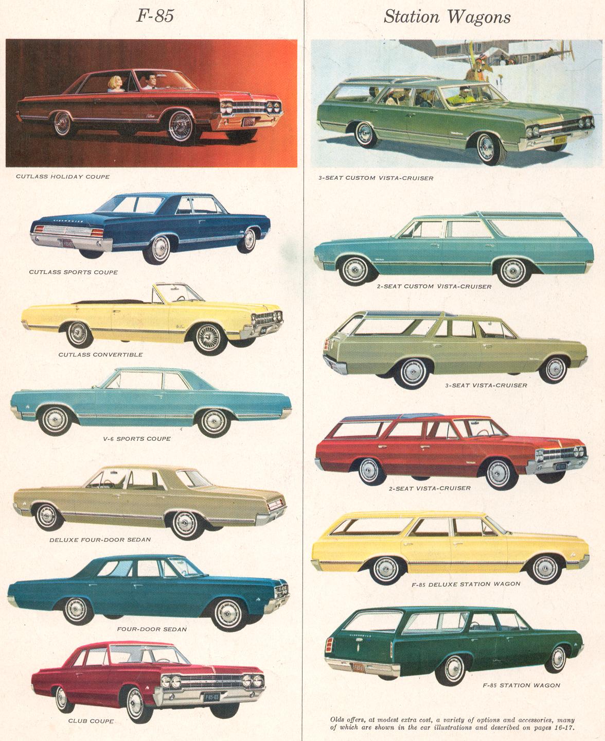 1965 Oldsmobile Motor Vehicles Brochure Page 20